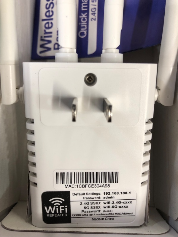 Photo 2 of **NEW** WiFi Extender 1200Mbps, WiFi Range Extender Signal Booster up to 8000sq.ft, WiFi Extenders Signal 