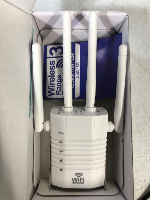 Photo 3 of **NEW** WiFi Extender 1200Mbps, WiFi Range Extender Signal Booster up to 8000sq.ft, WiFi Extenders Signal 