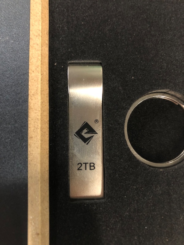 Photo 1 of 2TB USB Flash Drive, Thumb Drive: Nigorsd High Speed USB Drive, Portable 2000GB Large Capacity USB Memory Stick, Waterproof Durable Jump Drive Storage Drive with Keychain