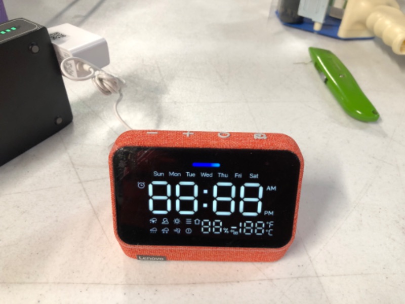 Photo 2 of Lenovo Smart Clock w/ Alexa