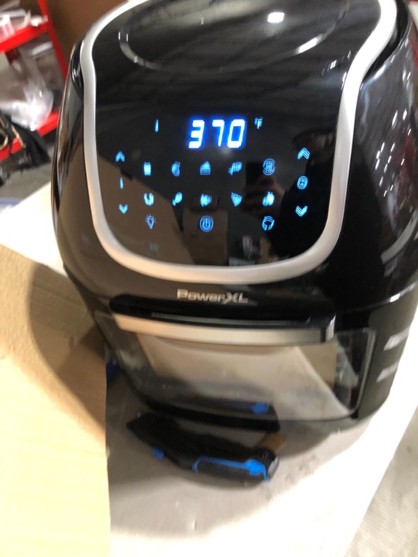 Photo 4 of **BRAND NEW PowerXL 10 QT Vortex Air Fryer Pro Oven- Black