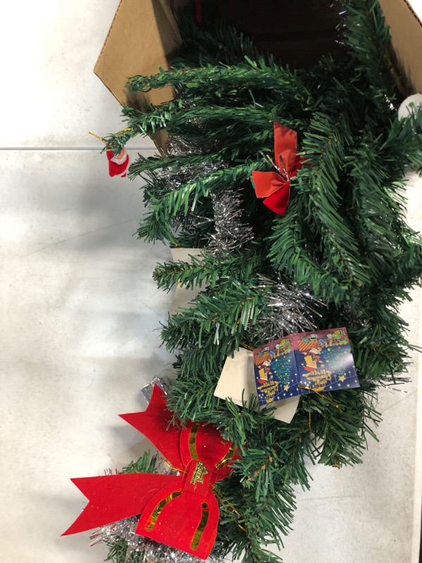 Photo 2 of *USED BUT LIKE NEW* 5FT Christmas Tree Set Include 110 Christmas Ornaments, Artificial Pine Xmas Tree 