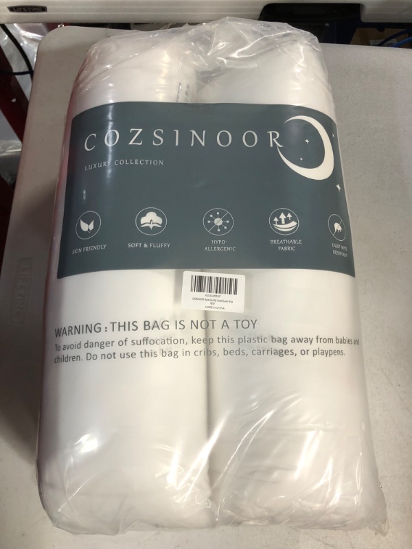 Photo 1 of *BRAND NEW* COZSINOOR Bed Pillows for Sleeping [Pack of 2] Cozy Dream Series Hotel Quality  (Pack of 2))