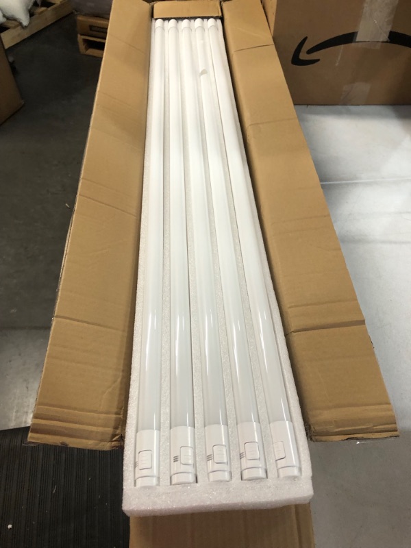 Photo 1 of 20 Pack 5CCT 4FT LED T8 Ballast Bypass Type B Light Tube, 18W, 3000K/3500K/4000K/5000K /6500K Selectable, Single or Double End Powered, 2300lm, Frosted Cover, T8 T10 T12 Tube Light, 120-277V, UL, FCC 3000k/35000k/4000k/5000k/6500k Selectable