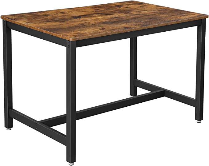 Photo 1 of *see notes* Table w/ metal legs & wood top