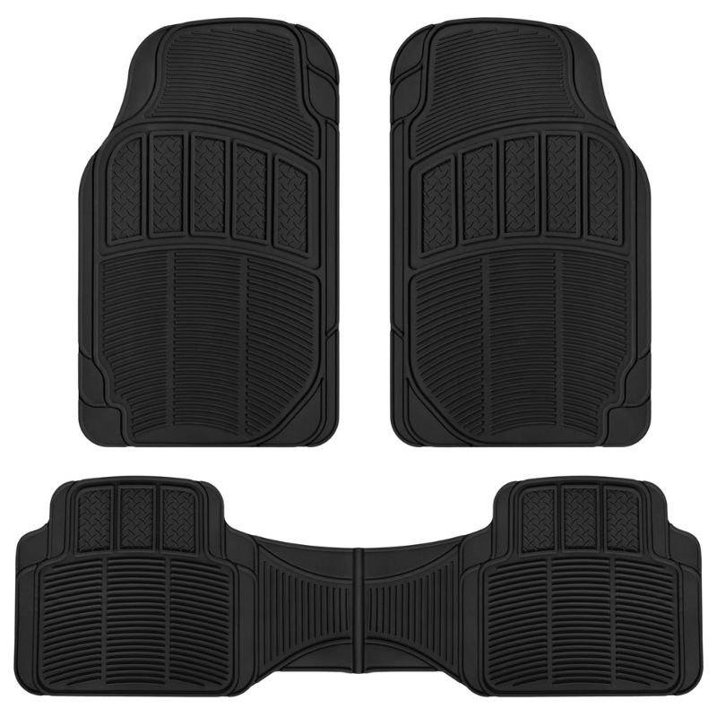 Photo 1 of *BRAND NEW* CarXS Proliners Classic Rubber Car Floor Mats - 3pc Front & Rear 