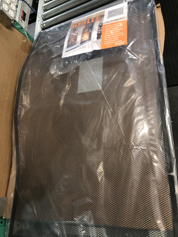 Photo 2 of *NEW* SEE COMMENTS!!  Prime-Line Oil Rubbed Bronze Bronze Aluminum Screen Door Grille 1 Pk