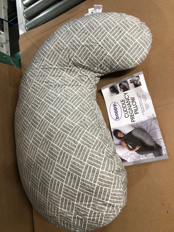 Photo 2 of *USED BUT LIKE NEW* Boppy Cuddle Pregnancy Pillow with Removable-Gray