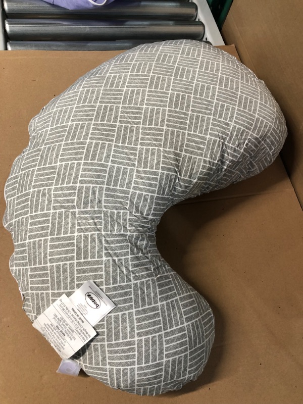 Photo 3 of *USED BUT LIKE NEW* Boppy Cuddle Pregnancy Pillow with Removable-Gray