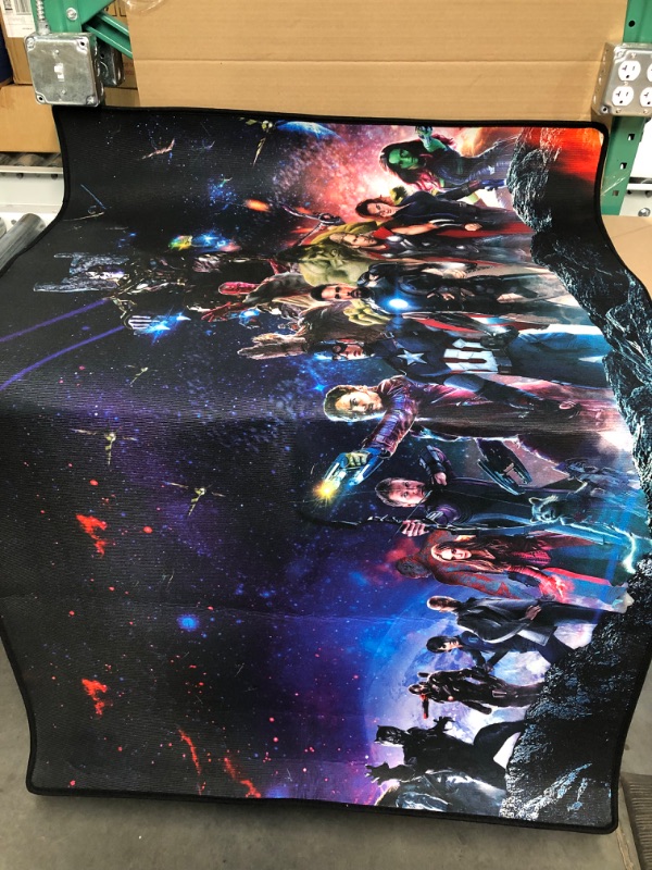 Photo 2 of *USED* SEE COMMENTS!!  Area Rugs 3D Digital Print Superhero Graphic Carpet