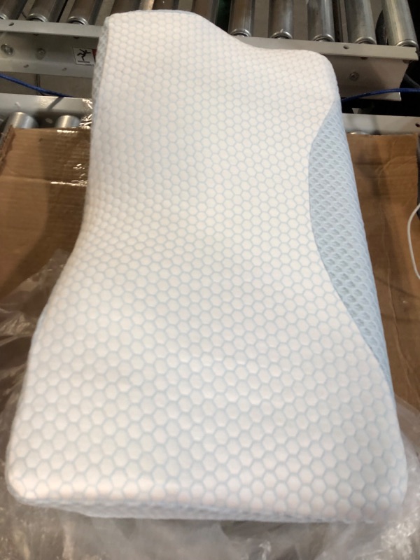 Photo 2 of  Cervical Memory Foam Pillows - Blue, soft 
