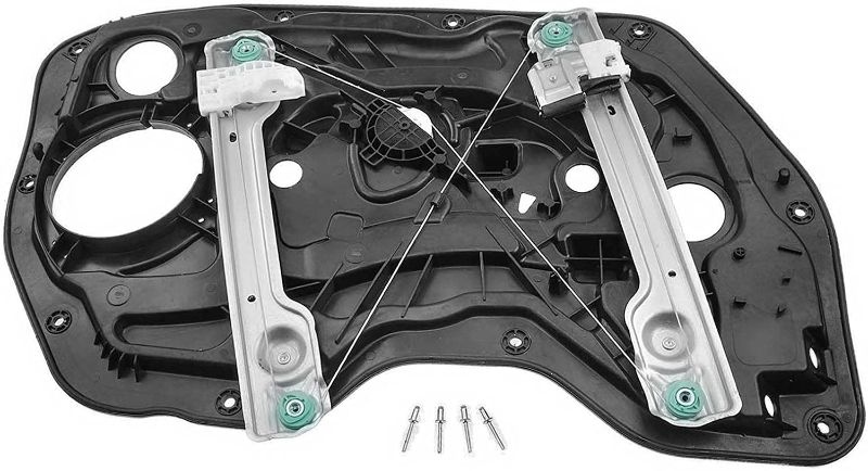 Photo 1 of A-Premium Power Window Regulator with 2-pin Motor Compatible with Hyundai Elantra 2013-2016 Front Right Passenger Side
