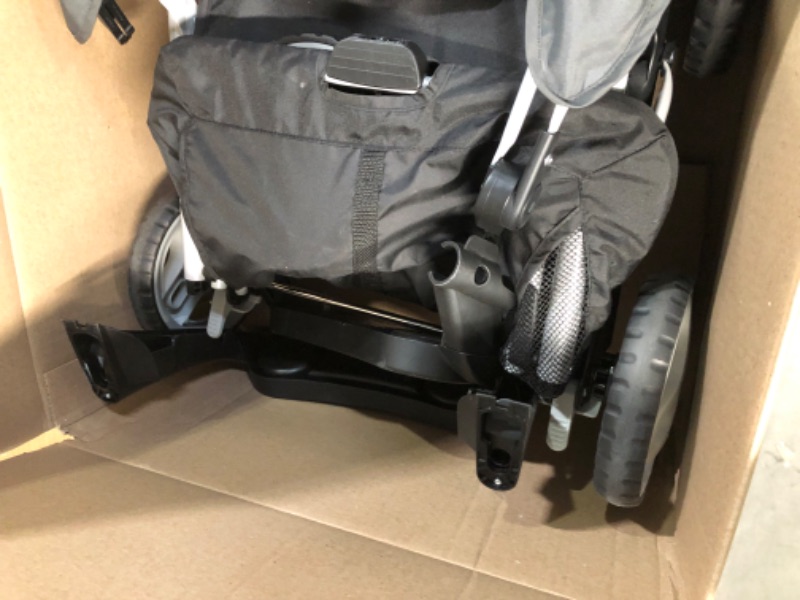 Photo 4 of Graco DuoGlider Double Stroller | Lightweight Double Stroller with Tandem Seating, Glacier