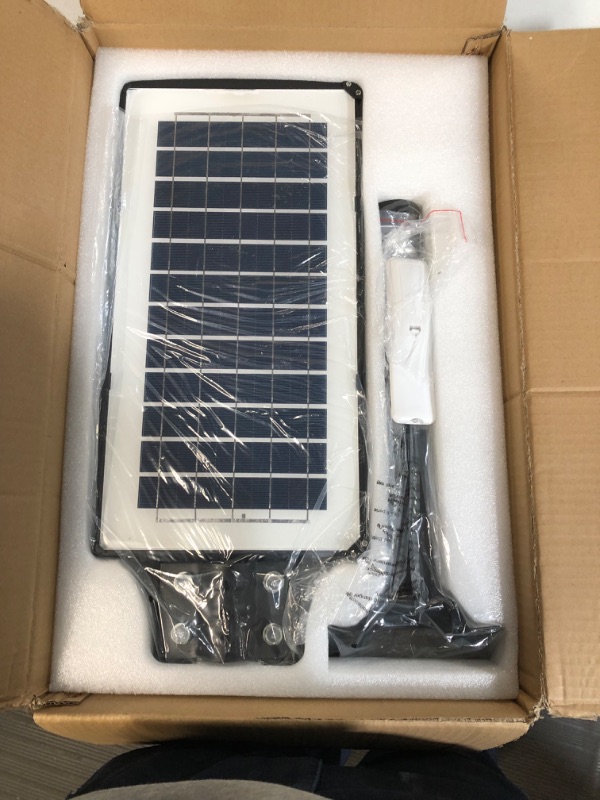 Photo 4 of 600W Solar LED Street Light, 6000k Home Solar Lighting Outdoor 