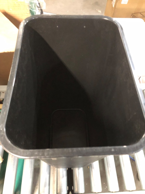 Photo 2 of AmazonCommercial 10 Gallon Commercial Office Wastebasket, Black