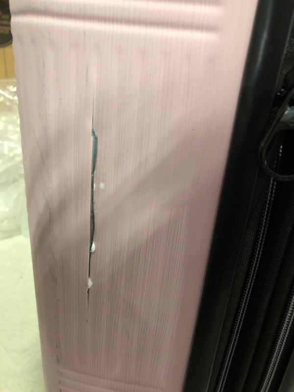 Photo 6 of American Tourister Stratum XLT Expandable Hardside Luggage Pink