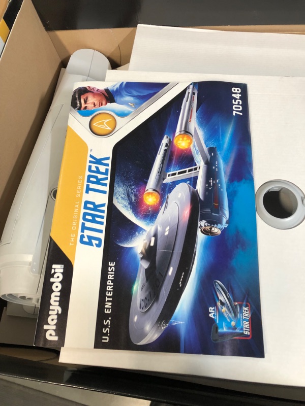 Photo 1 of * MISSING PARTS * Playmobil Star Trek U.S.S. Enterprise NCC-1701
