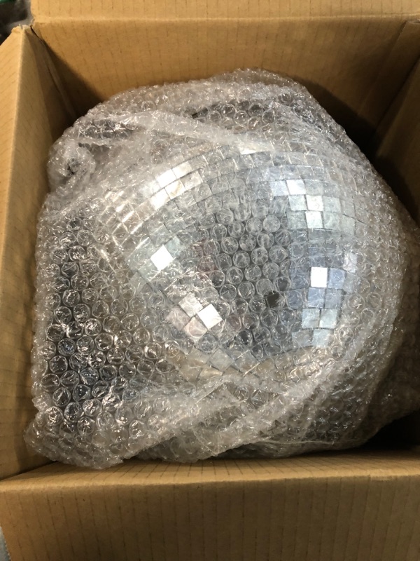 Photo 3 of **NEW** 10" Mirror Disco Ball Great for a Party or Dj Light Effect Christmas