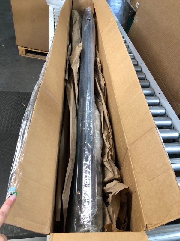 Photo 1 of **NEW** Rod Desyne 1" Bennett Double Curtain Rod, 120-170", Black 120-170" Black