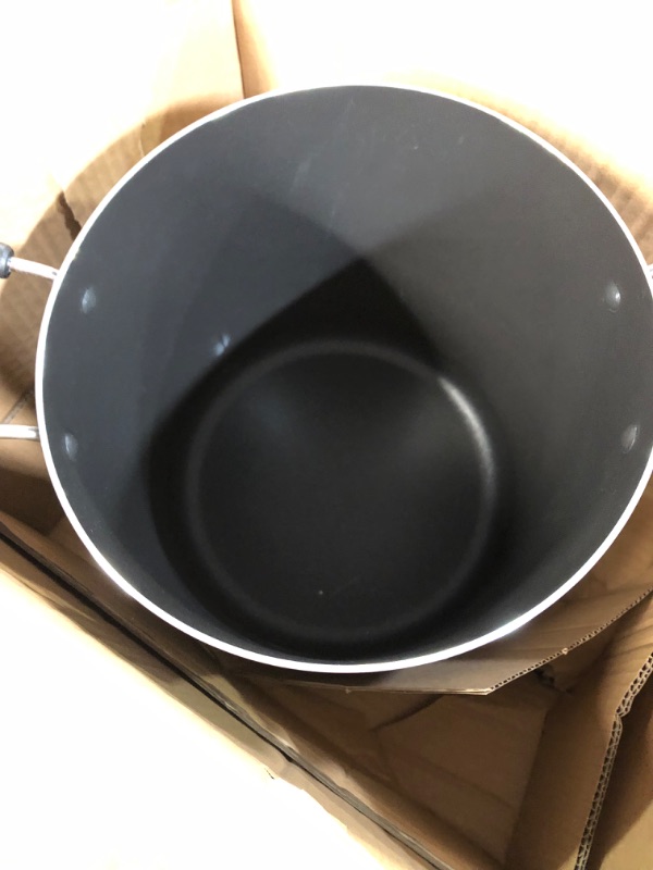 Photo 2 of *USED/SEE NOTES* Nonstick Dishwasher Safe Oven Safe Stockpot Cookware, 12-Quart, Black