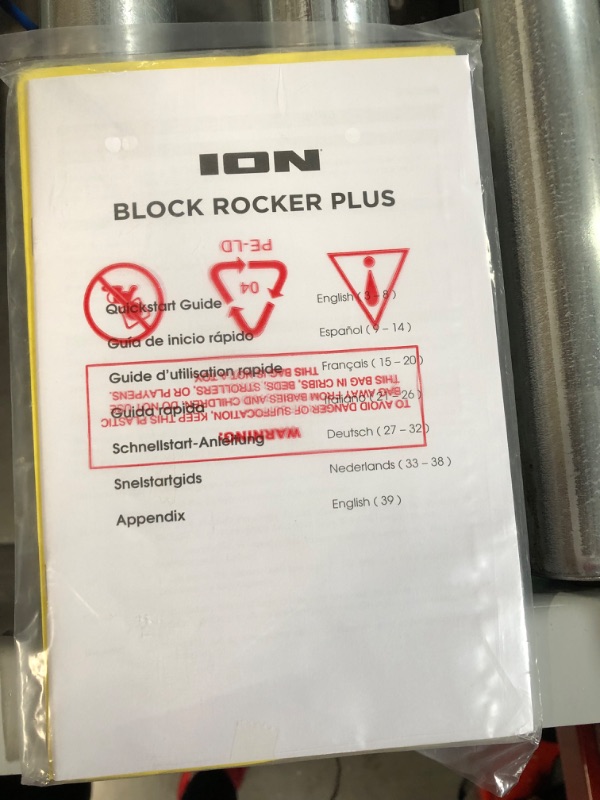 Photo 2 of *NEW* ION Audio Block Rocker Plus - Portable Bluetooth Speaker 