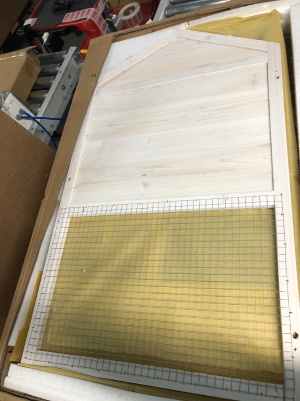 Photo 1 of *NEW* 48''L Chicken Coop Rabbit Hutch  (Grey/White)