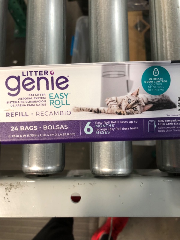 Photo 7 of *USED/SEE NOTES* Litter Genie Plus Pail Silver_DX