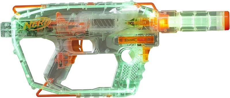 Photo 1 of *USD/SEE NOTES** NERF Modulus Ghost Ops Evader Motorized Blaster -- Light-Up 