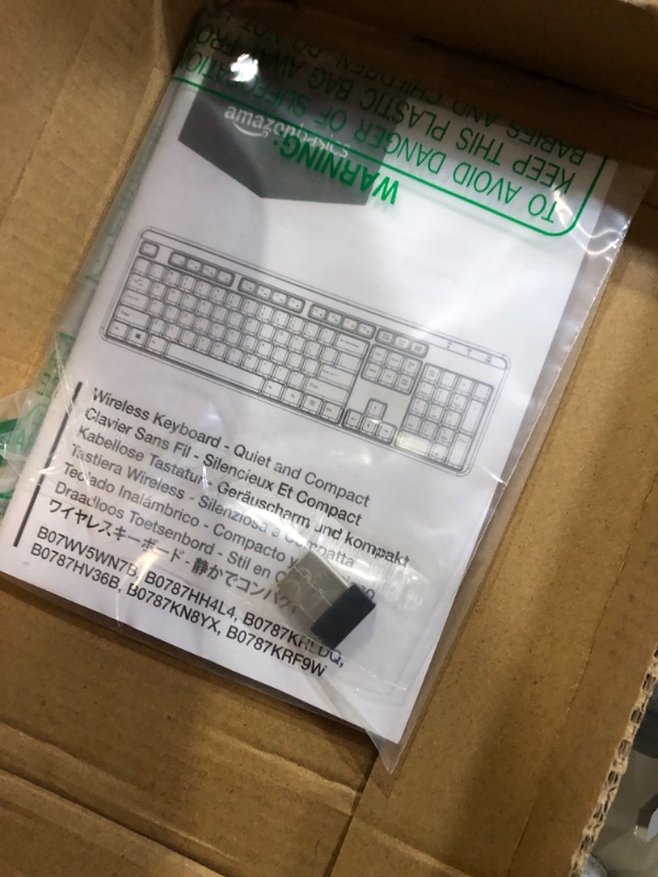 Photo 3 of *NEW* Amazon Basics Wireless Keyboard