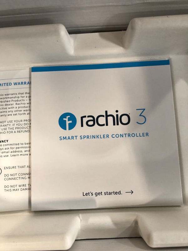 Photo 2 of *NEW* Rachio 8-zone 3rd Generation Smart Sprinkler Controller