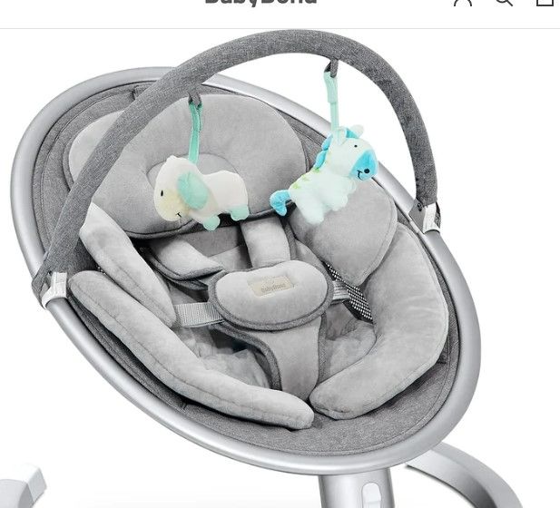 Photo 1 of BabyBond Infant Electric Swing Chair for Newborns