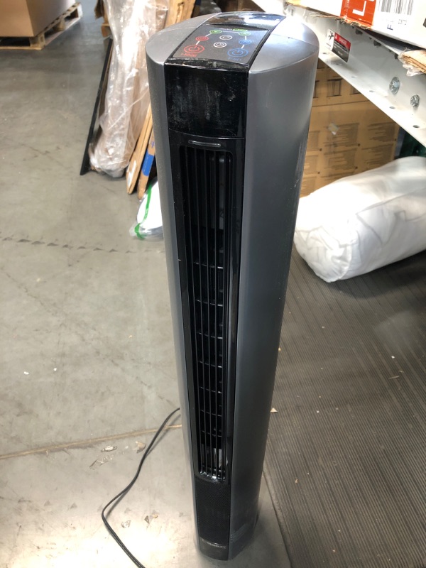 Photo 2 of (READ NOTES) Lasko Portable Fan & Heater All Season Comfort Control Tower Fan and Space Heater in One with Remote Control, Black, FH515