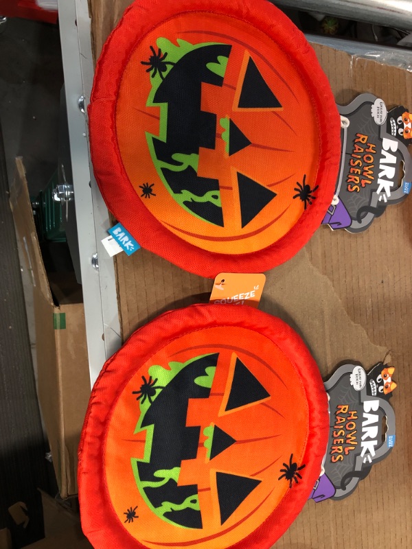 Photo 2 of Bark Jack-Throw-Lantern Dog Toy 2 Pack