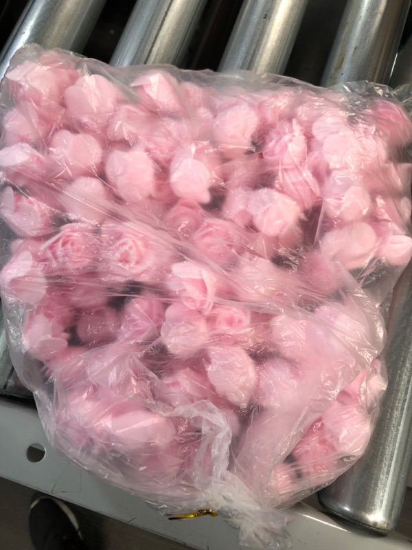 Photo 2 of  Mini Foam Rose Heads, Pink