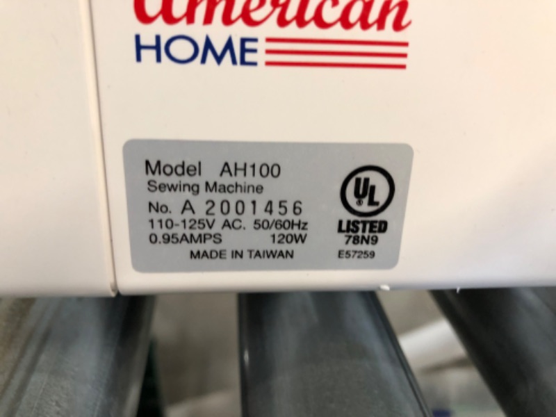 Photo 4 of Overlock Serger Sewing Machine by American Home, Easy to Use, 2/3/4 Thread Serger, Differential Feed, AH100