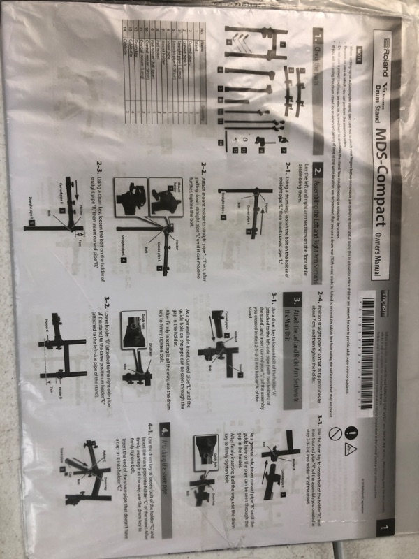 Photo 3 of Roland MDS-4V Drum Stand