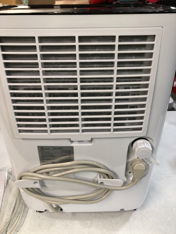 Photo 5 of 35-Pint Dehumidifier for Basement and Large Room - 2000 Sq. Ft. Quiet Dehumidifier for Medium to Large Capacity- Auto Continuous Drain 