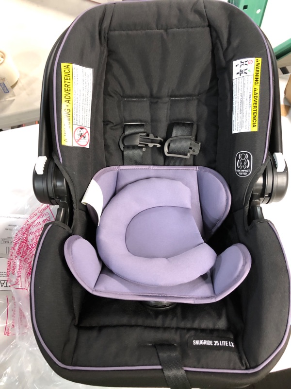 Photo 1 of Graco SnugRide 35 Lite LX Infant Car Seat, Hailey SnugRide 1 Count (Pack of 1) Hailey