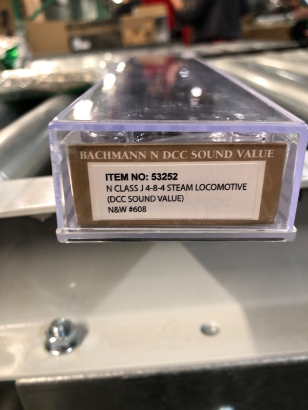 Photo 1 of Bachmann Trains - Norfolk & Western Class J 4-8-4 DCC Sound Value Equipped Steam Locomotive 8 x 0.8 x 1.2 inches