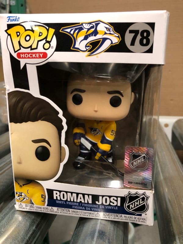 Photo 2 of Funko POP NHL: Predators - Roman Josi (Home Uniform),Multicolor