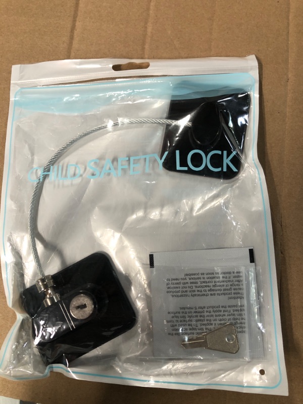 Photo 2 of *SEE NOTES*
KIZZHISI Child Safety Lock, Refrigerator Lock with Key