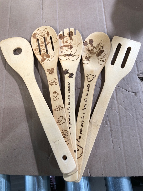 Photo 2 of *SEE NOTES*
Wooden Spoons for Cooking (6PCS)