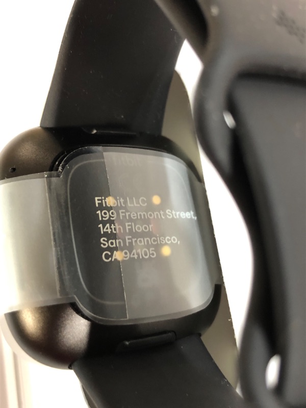 Photo 5 of Fitbit Fitbit Versa 3, Black