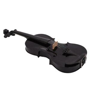 Photo 1 of *SEENOTES*
4/4 Acoustic Violin,Full Size Acoustic Violin Fiddle Black