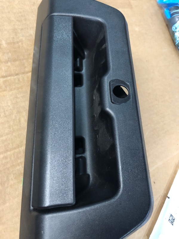 Photo 2 of PT Auto Warehouse FO-3515A-TGKC - Tailgate Handle, Textured Black - without LED Light Hole, with Camera Hole, Manual Type