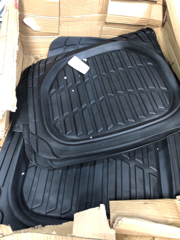 Photo 3 of [USED] Motor Trend FlexTough Rubber Floor Mats