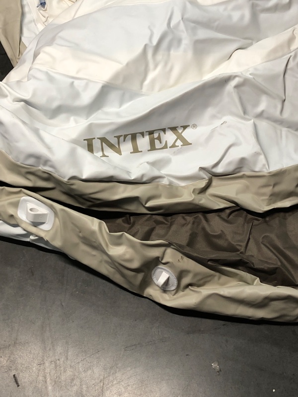 Photo 2 of  USED Intex inflatable raft for family with cover 77" X 7'