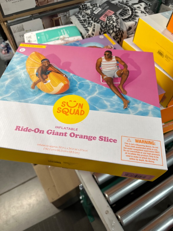 Photo 1 of 
Right on giant orange slice
