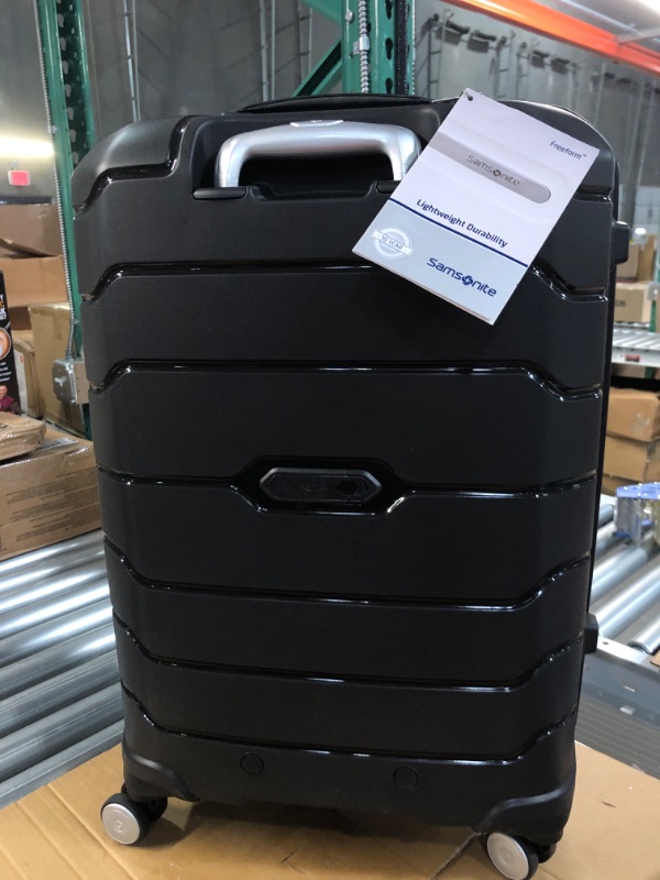 Photo 2 of *SEE NOTES*
Samsonite Freeform Hardside Expandable with Double Spinner Wheels,  24-Inch Black