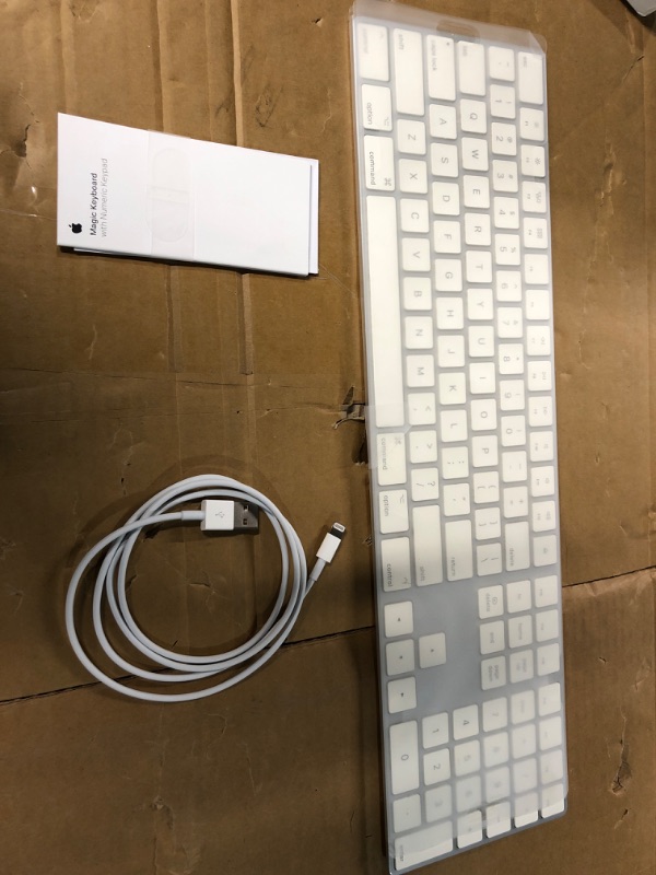 Photo 2 of Apple Magic Keyboard with Numeric Keypad.